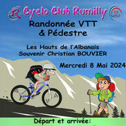 Randonnée vtt et pédestre à Rumilly