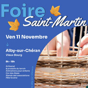 Foire de la Saint Martin à Alby sur Chéran