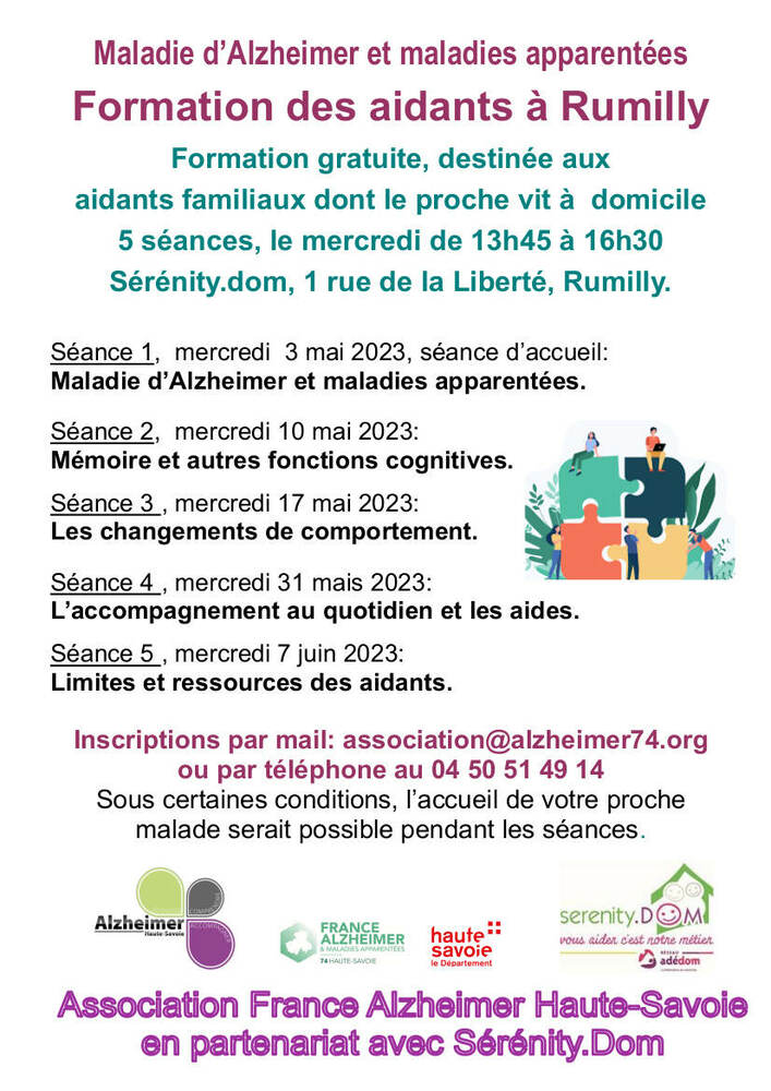 Formation Alzheimer Rumilly
