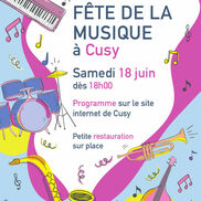 La fête de la musique de Cusy