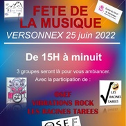 Fête de la musique à Versonnex