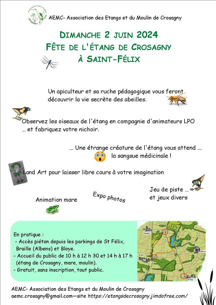 Fête de l'étang Crosagny