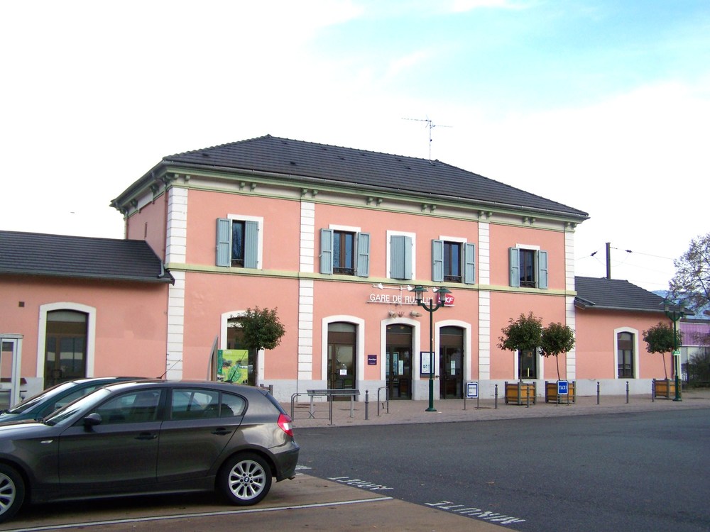 Gare SNCF de Rumilly.