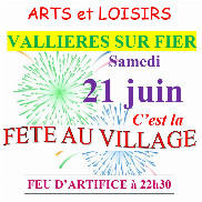 Vallières-sur-Fier célèbre sa Fête du Village le 21 juin !