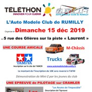 Course de voiture radio commmandées au profit du téléthon