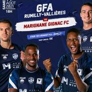 Foot national 2 GFA Rumilly Vallières / Marignane Gignac FC
