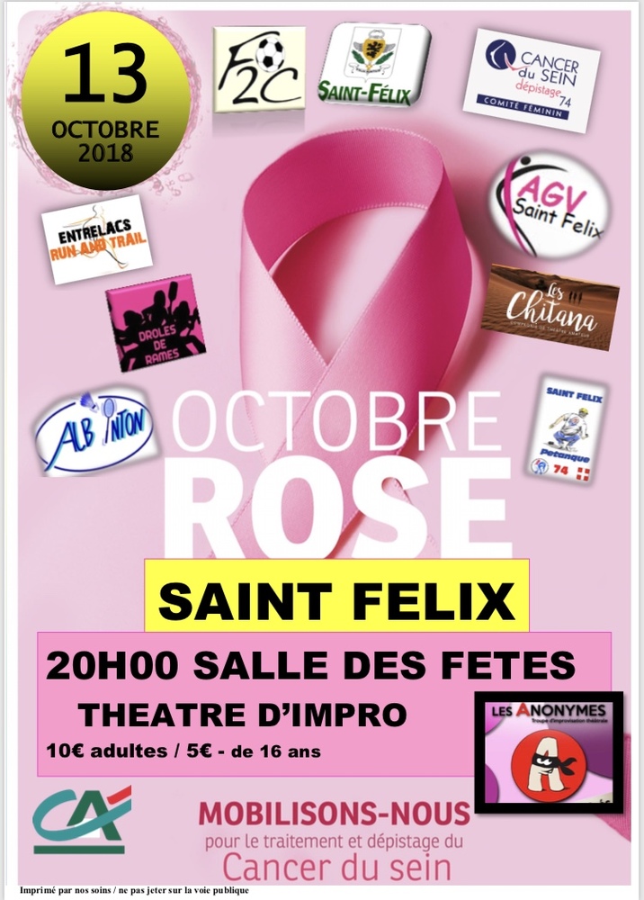 Octobre rose St Félix
