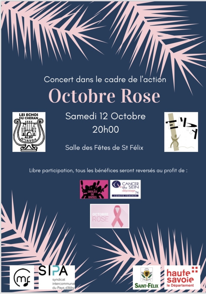 Concert octobre rose