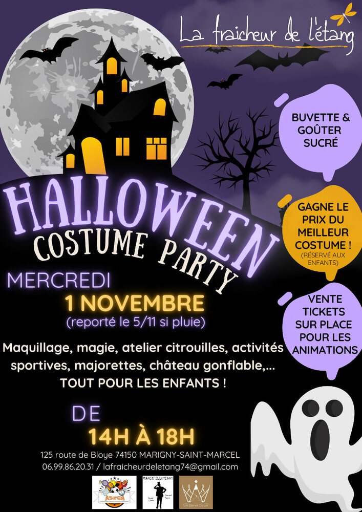 Halloween party Rumilly