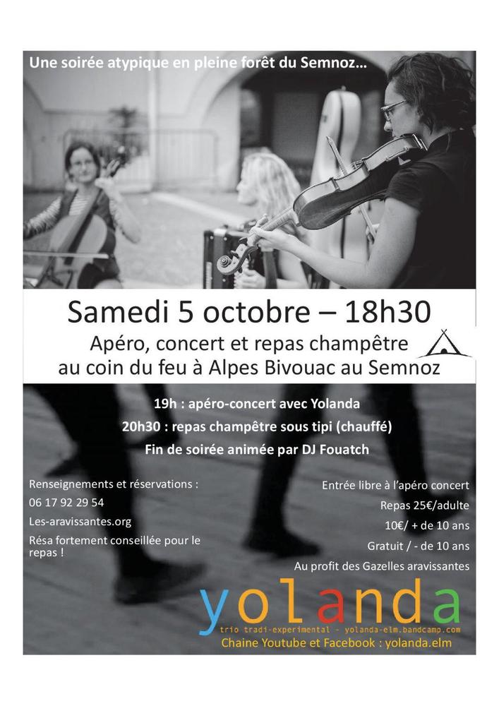 Repas concert Semnoz