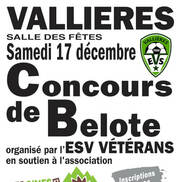 Concours de belote à Vallières
