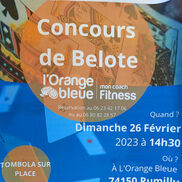 Concours de belote à l’Orange Bleue de Rumilly