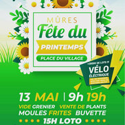 Fête du printemps à Mûres