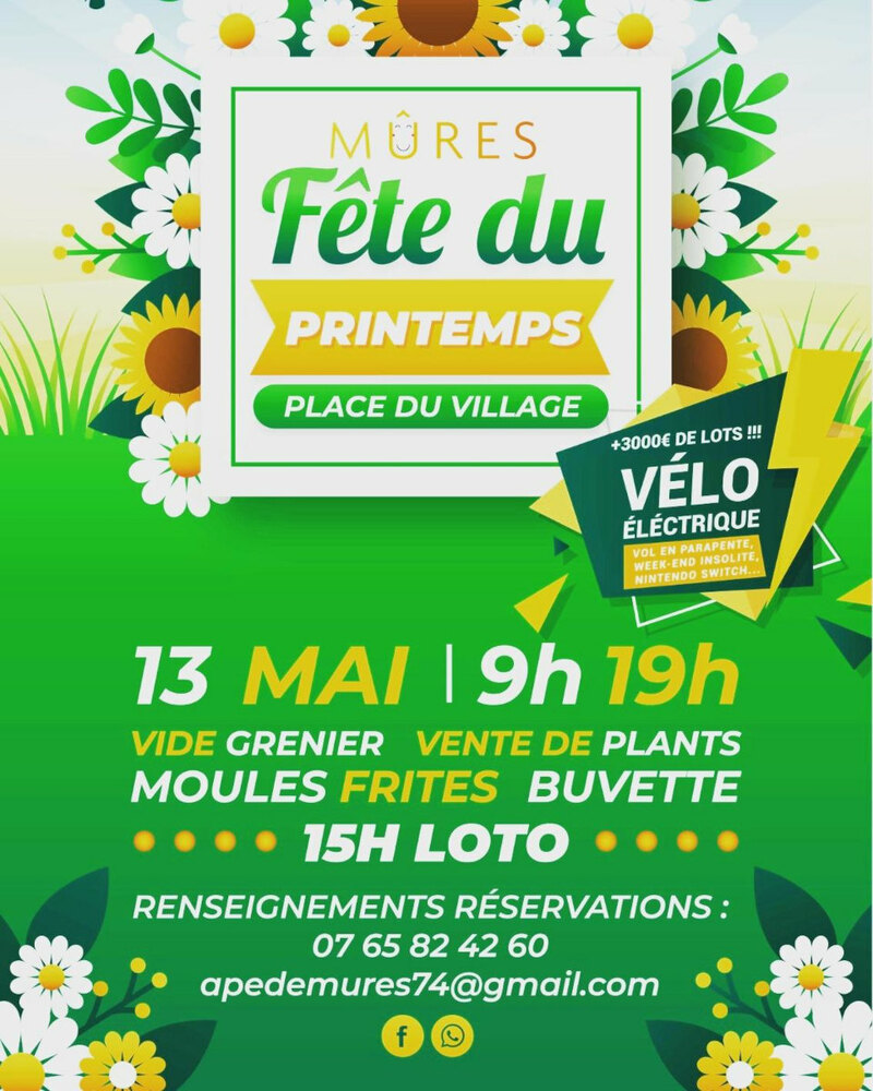 Fête printemps Mûres