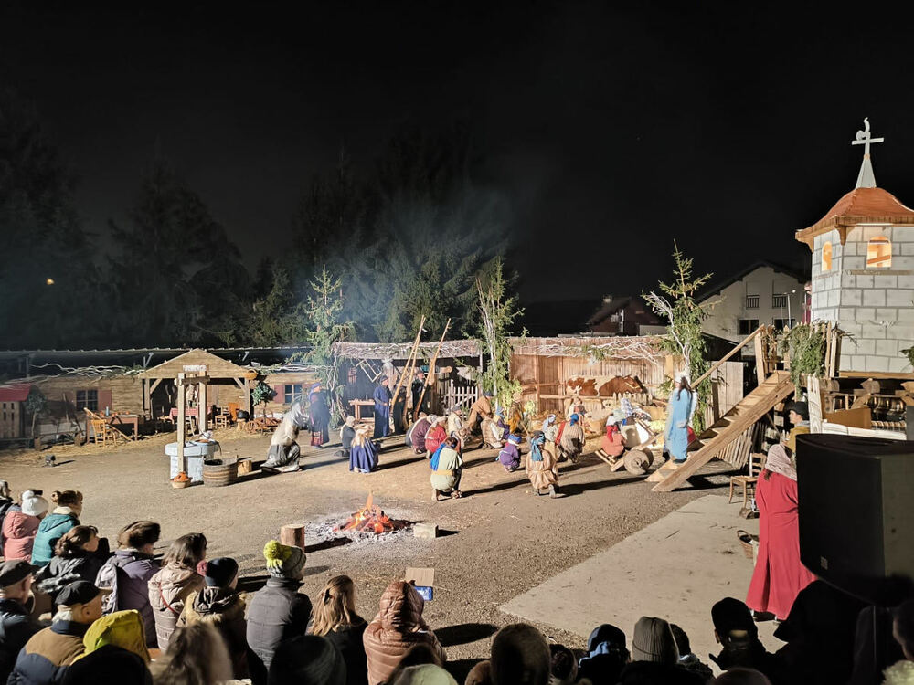 Crèche vivante Seynod