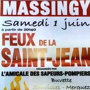 Feux de la Saint Jean à Massingy