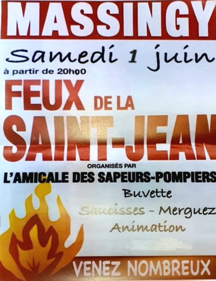 Feux Saint Jean Massingy