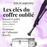 Gala des majorettes à Rumilly