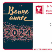 Cérémonie des voeux de la population de la ville de Rumilly