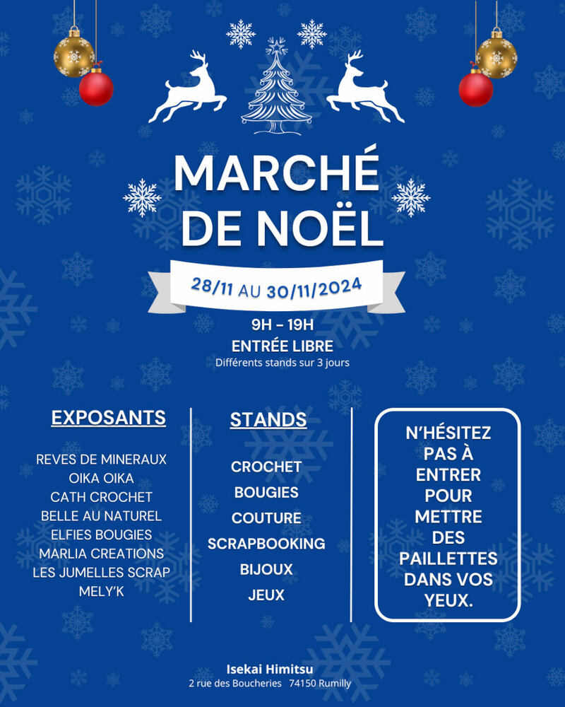 Marché Noël isekai himitsu