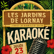 Karaoké aux jardins de Lornay