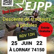 La descente de tracteurs à pédales de Lornay
