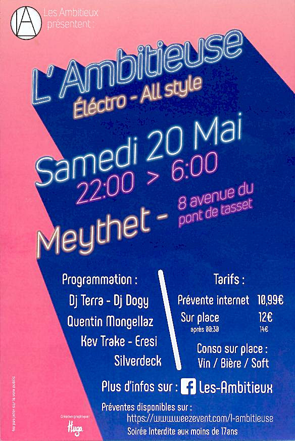 Flyer l'ambitieuse