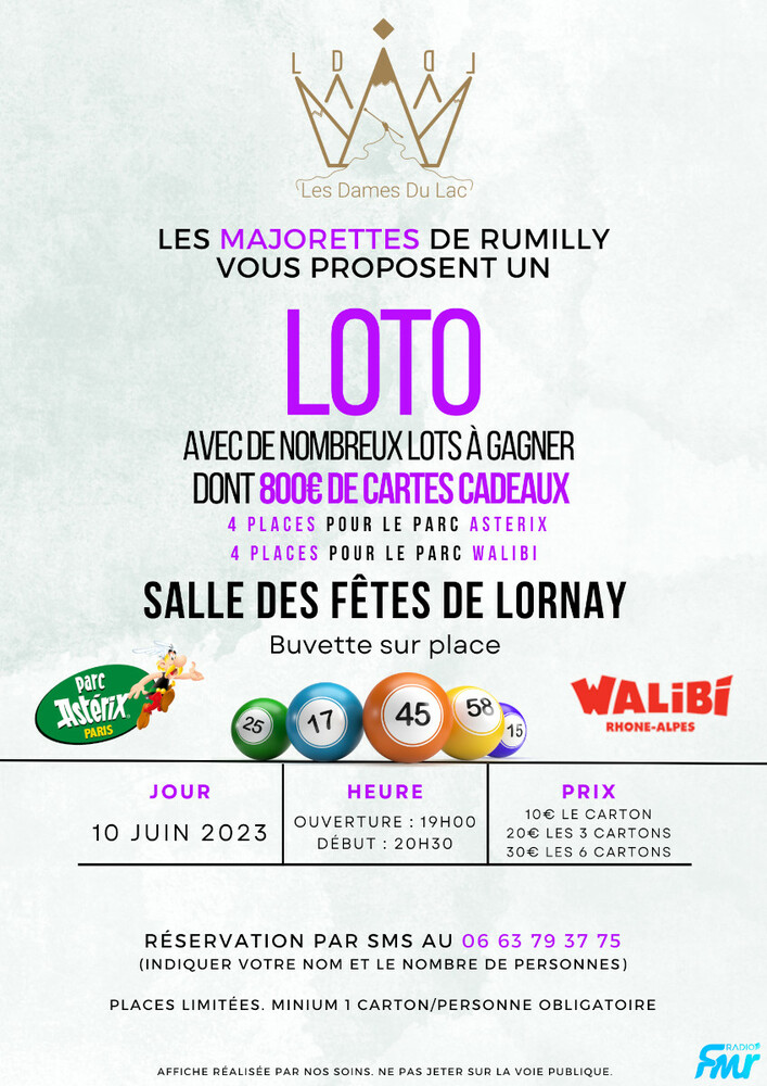 Loto majorette Rumilly
