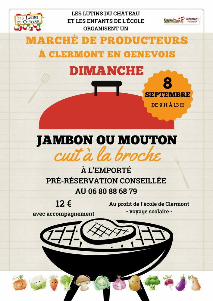 Marché producteur Clermont Genevois
