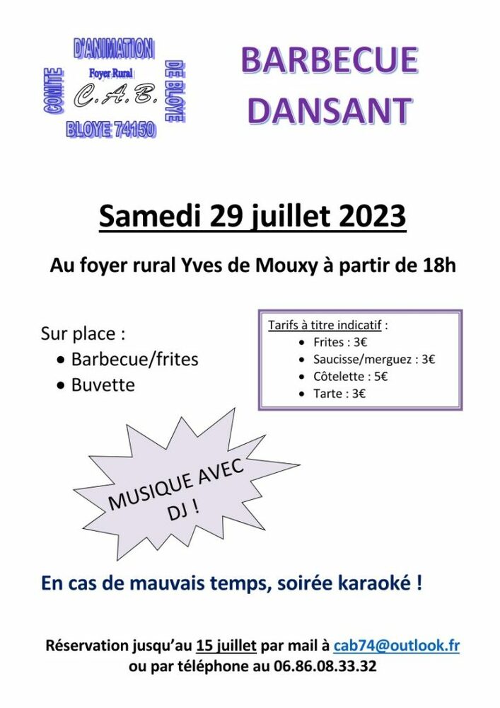 Barbecue Bloye