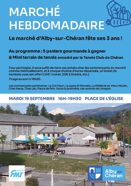 Marché Alby sur Chéran