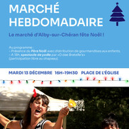 Le marché d’Alby fête Noël