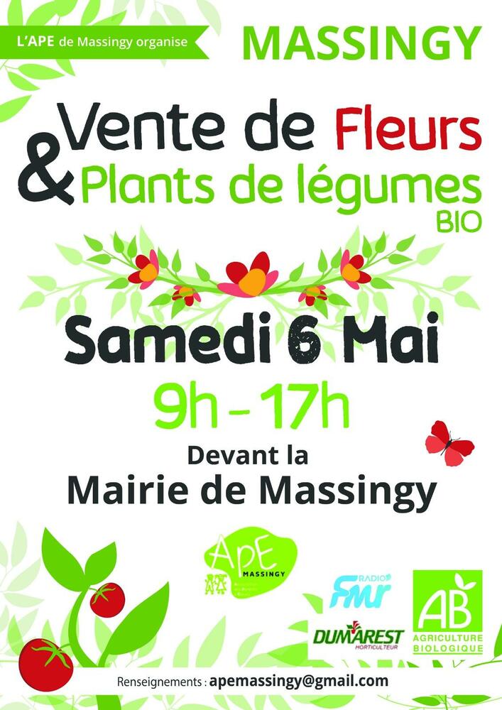 Vente fleurs Massingy