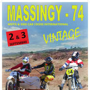 Démonstration de motocross à Massingy