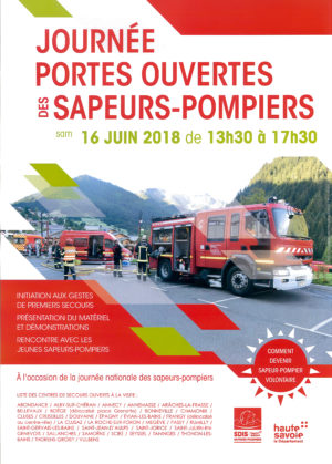 portes ouvertes des sapeurs-pompiers Rumilly