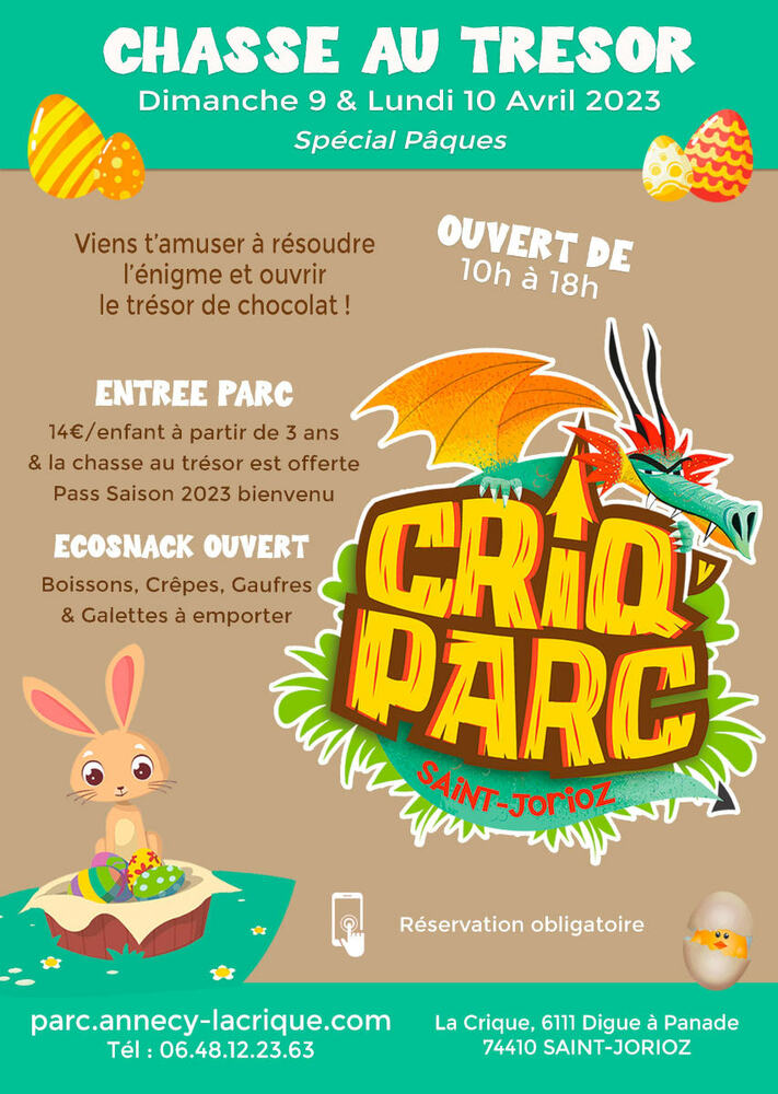 Chasse aux oeufs Paques