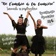 Spectacle équestre aux paturettes à Bloye