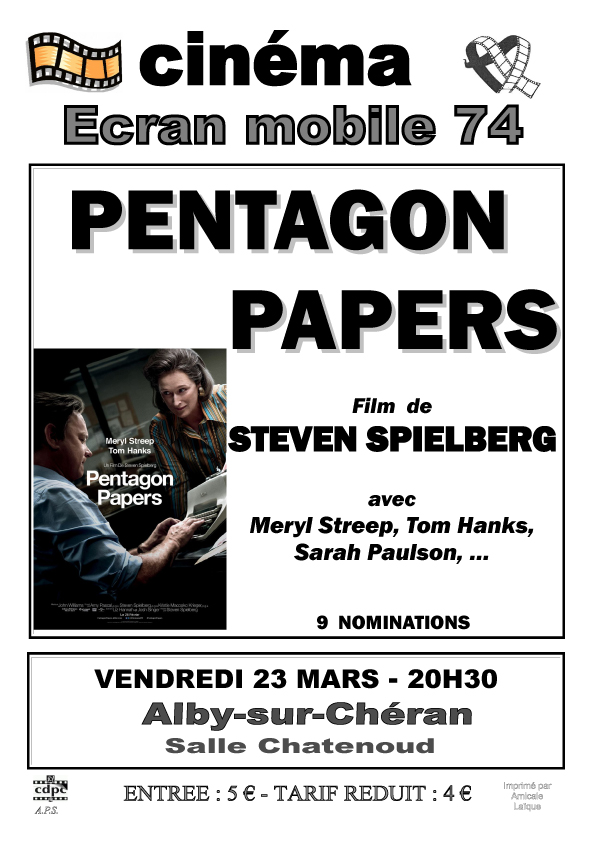 Pentagon papers Alby sur Chéran