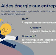 Nouvelle permanence de la Direction Départementale des Finances Publiques de Rumilly