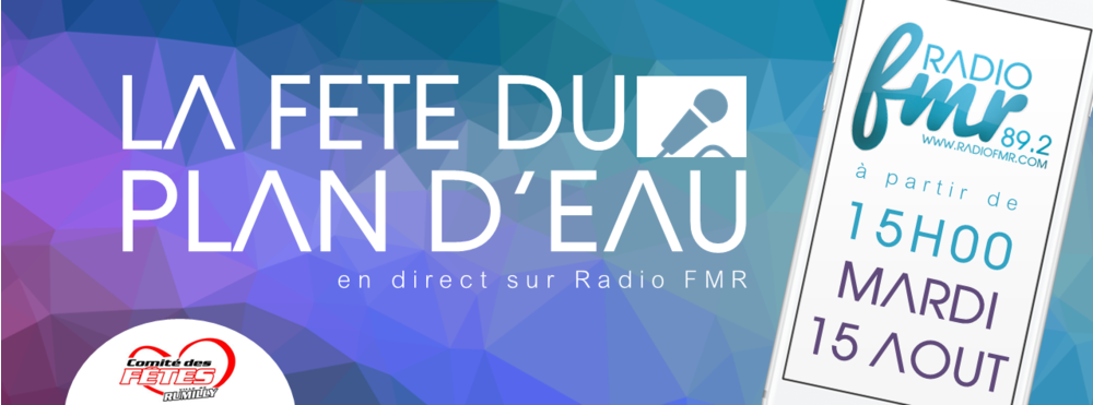 Radio FMR en direct au plan d'eau Rumilly