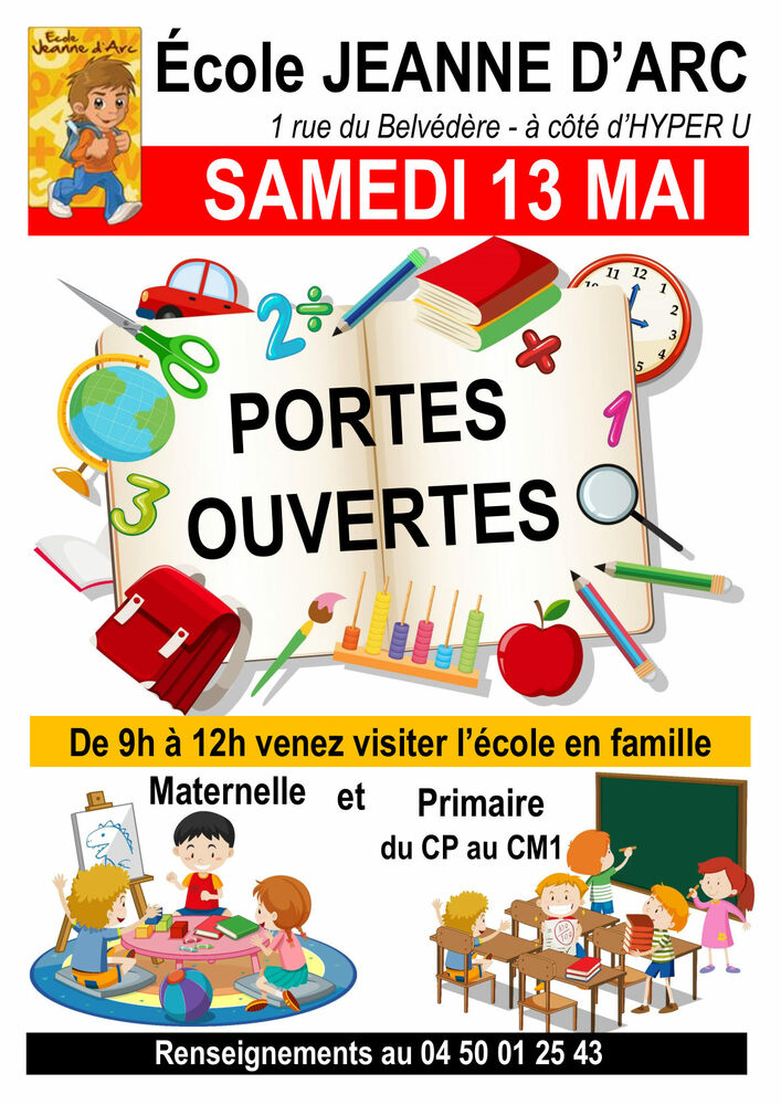 portes ouvertes école Jeanne d'Arc Rumilly