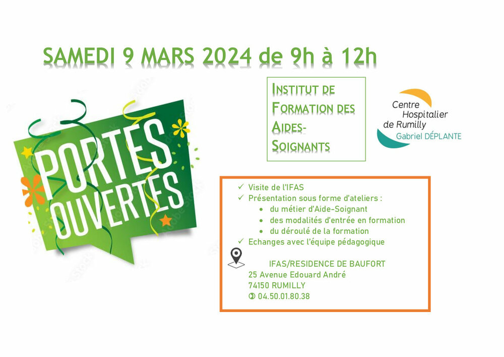 Portes ouvertes IFAS Rumilly