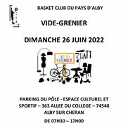 Le vide grenier du Basket Club d’Alby