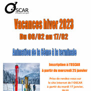Vacances d’hiver 2023 avec l’Oscar de Rumilly