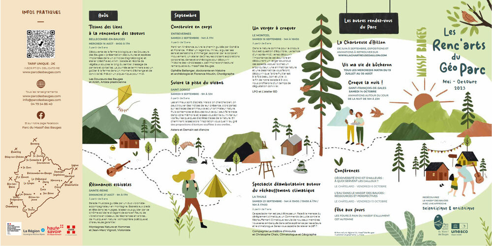 Renc'arts massif des Bauges