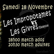 Match d’improvisation avec les Impropotames de Rumilly
