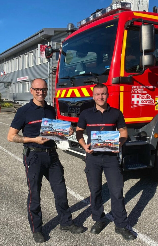 Calendrier pompiers Rumilly