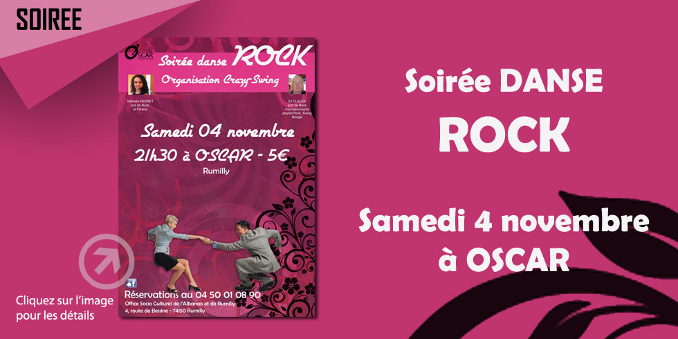 Soirée Rock Oscar Rumilly
