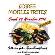 Soirée moules frites à Marcellaz