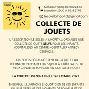 Collecte de jouets à Annecy